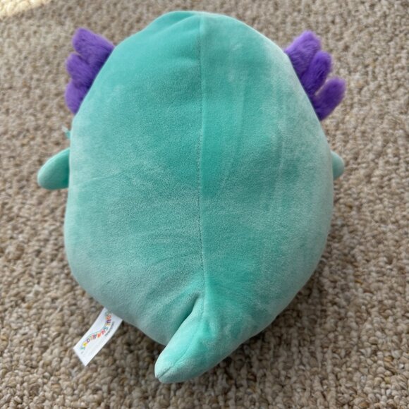 NWT 8” Anastasia the Teal Axolotl with Rainbow Belly Pride Squishmallow‎ - Picture 5 of 9
